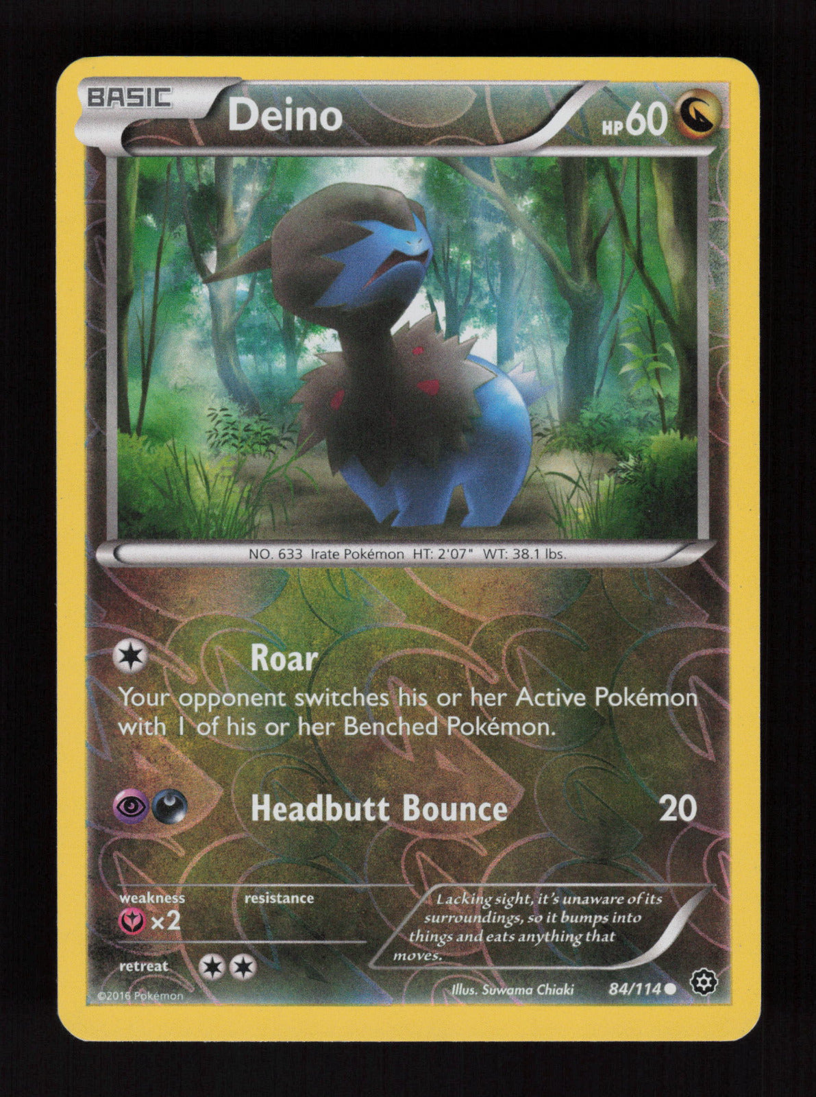Deino 84/114 - Common - XY - Steam Siege