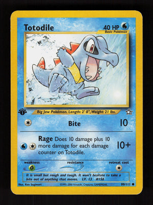 Totodile (80) 080/111 - Common - Neo Genesis