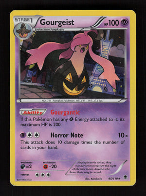 Gourgeist 45/119 - Holo Rare - XY - Phantom Forces