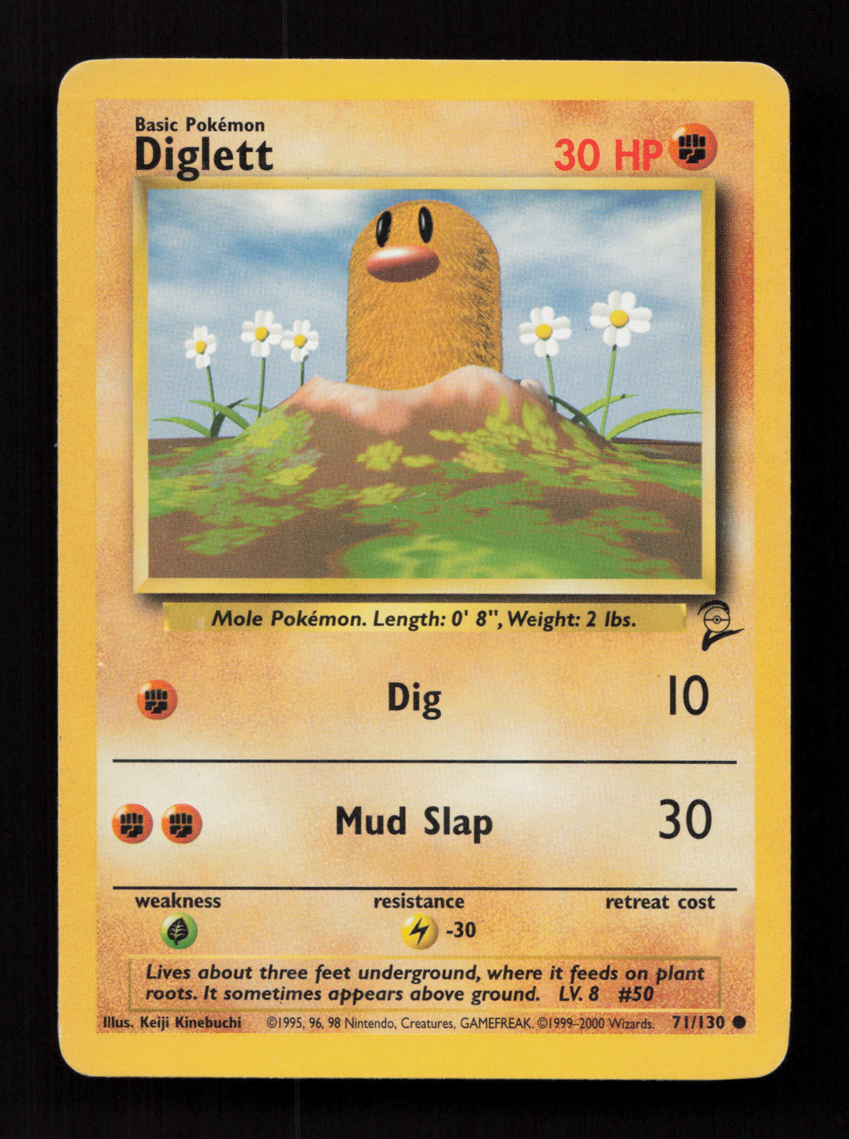 Diglett 071/130 - Common - Base Set 2