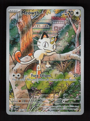 Meowth 106/094 - Illustration Rare - Phantasmal Flames 