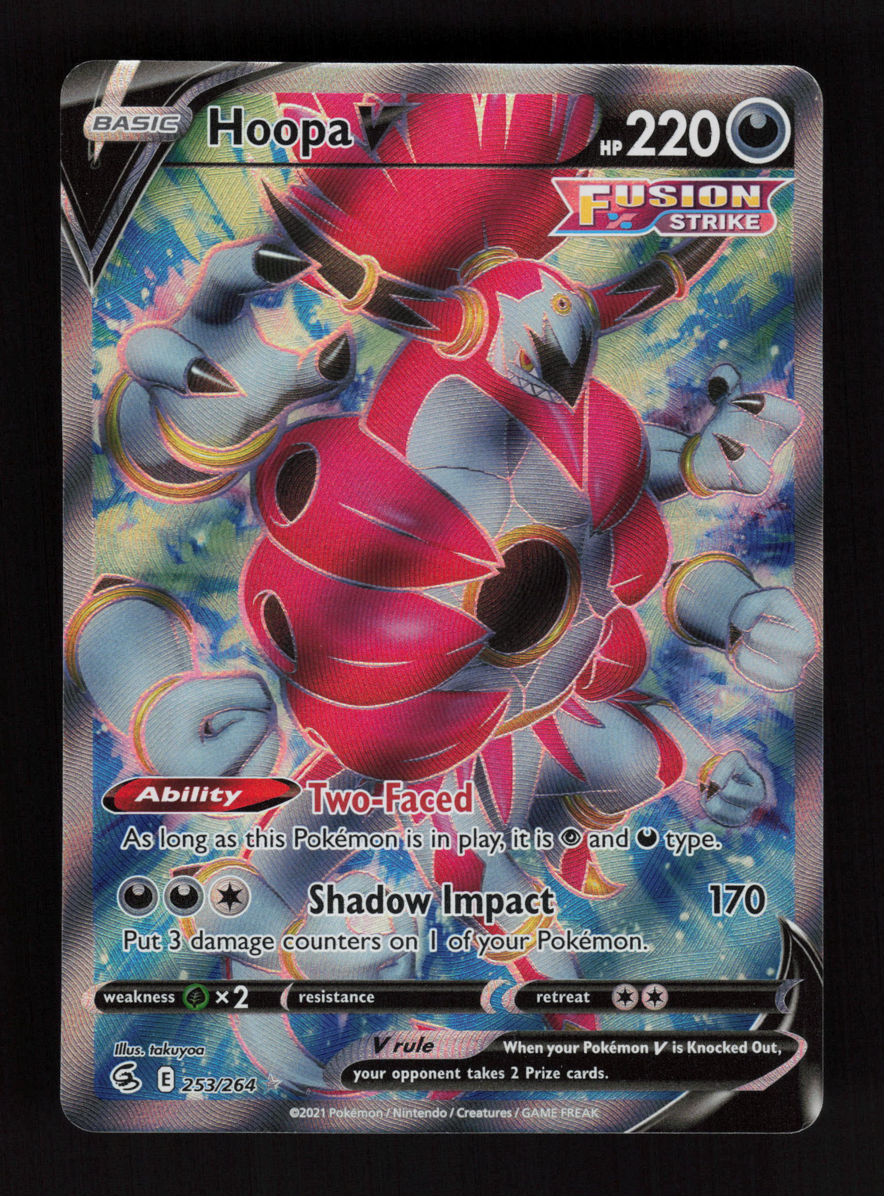 Hoopa V 253/264 - Ultra Rare - Fusion Strike