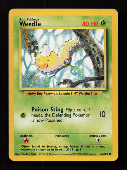 Weedle 069/102 - Common - Base Set