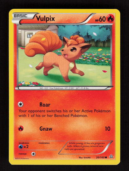 Vulpix 20/160 - Common - XY - Primal Clash