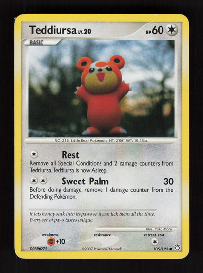 Teddiursa 105/123 - Common - Mysterious Treasures