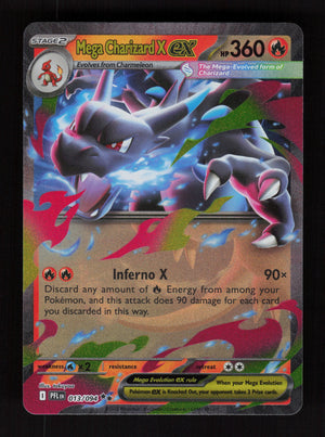 Mega Charizard X ex 013/094 - Double Rare - Phantasmal Flames
