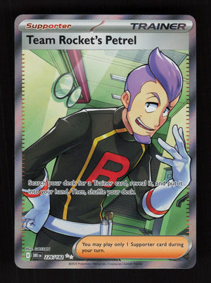 Team Rocket's Petrel 226/182 - Ultra Rare - SV10: Destined Rivals 