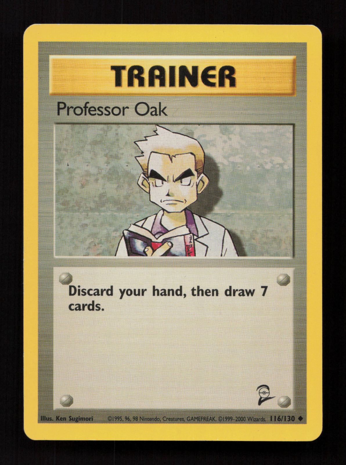 Professor Oak 116/130 - Uncommon - Base Set 2