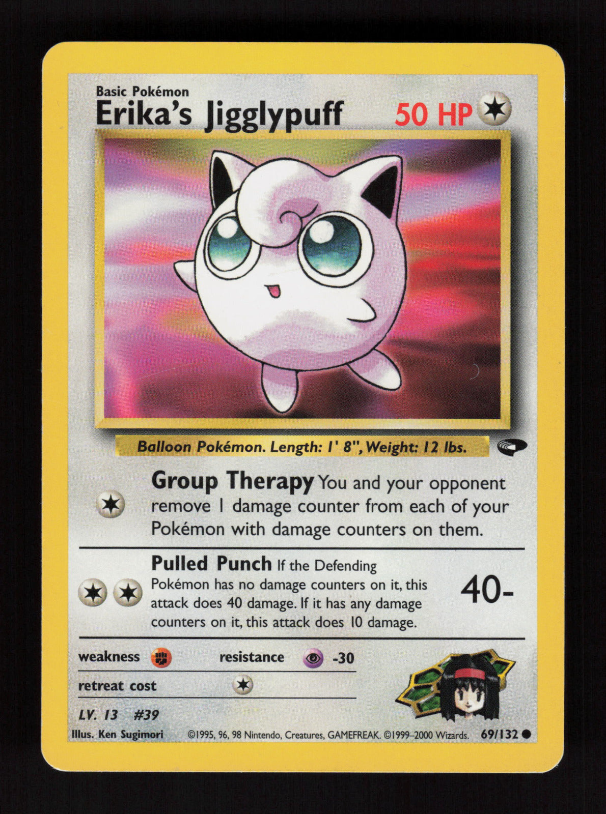 Erika's Jigglypuff 069/132 - Common - Gym Challenge