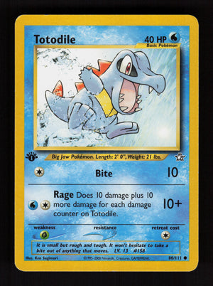 Totodile (80) 080/111 - Common - Neo Genesis