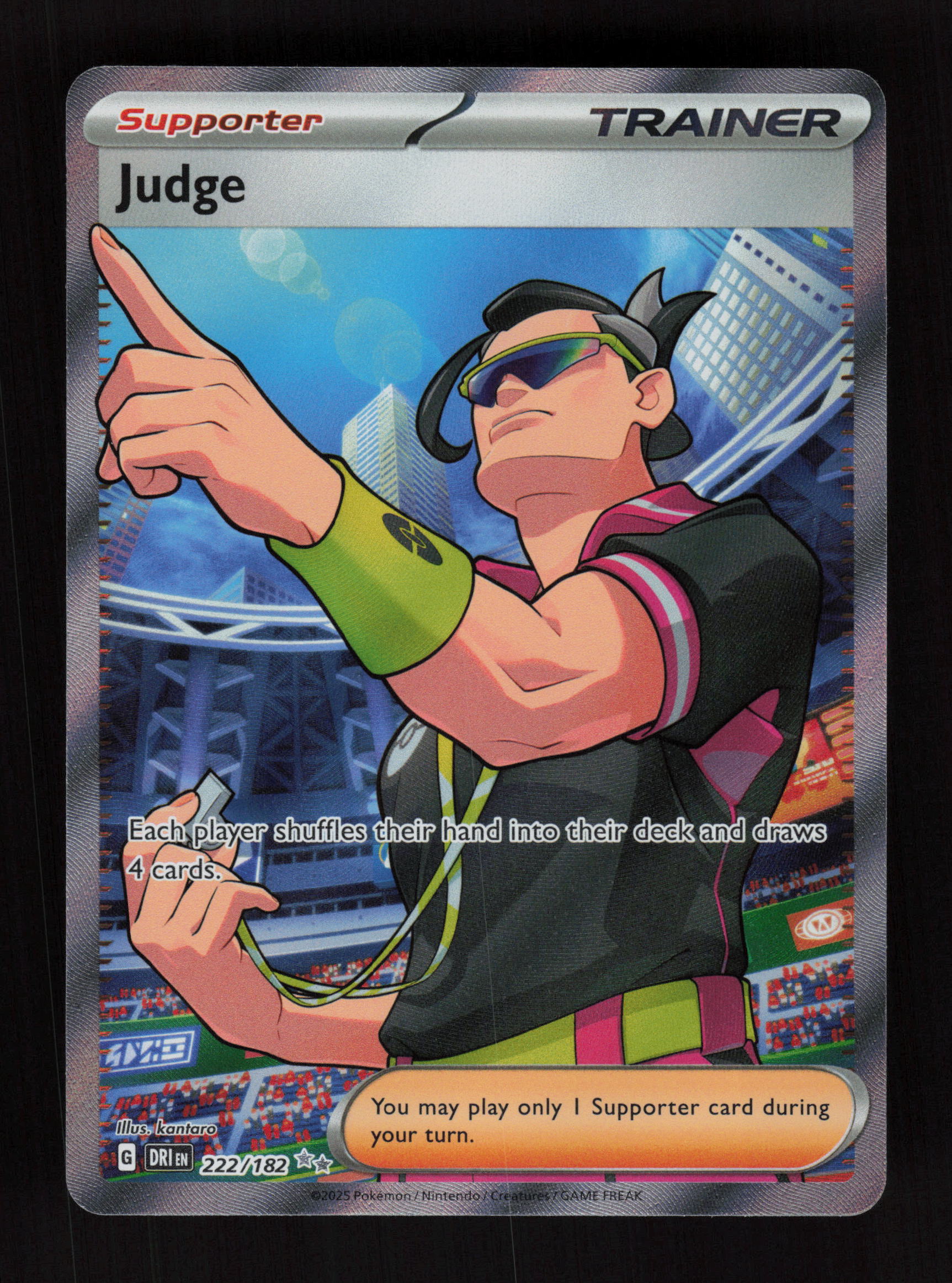 Judge 222/182 - Ultra Rare - SV10: Destined Rivals 