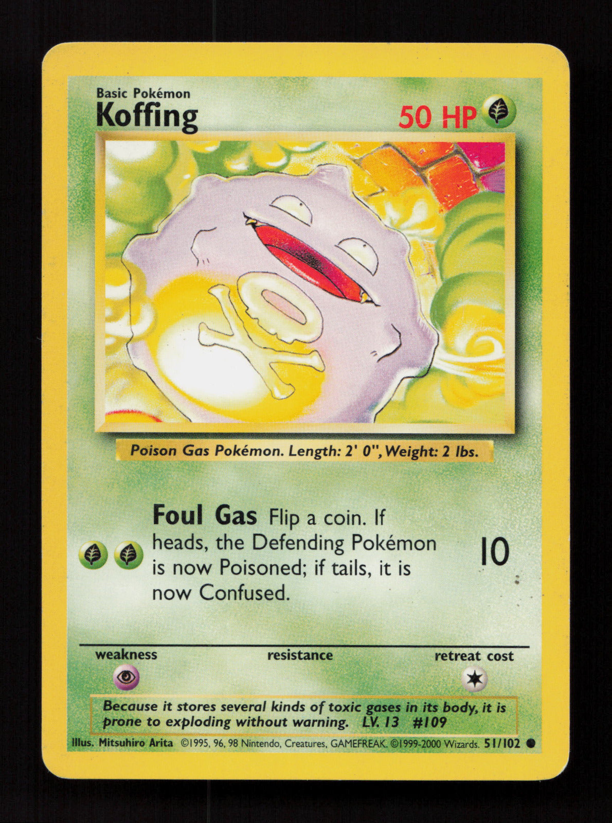Koffing 051/102 - Common - Base Set