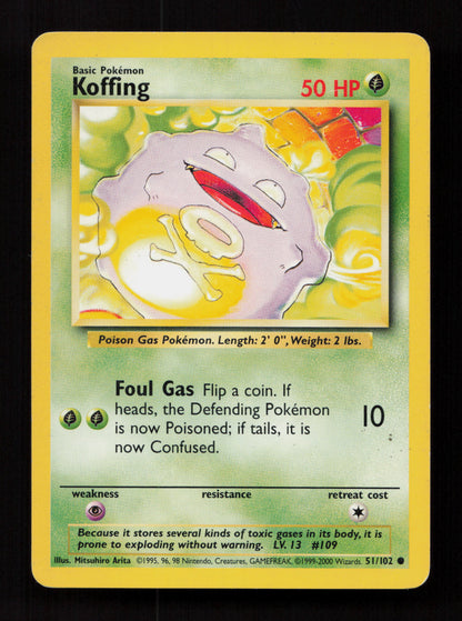 Koffing 051/102 - Common - Base Set