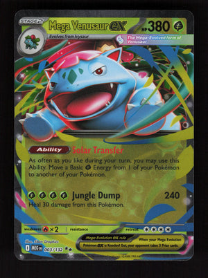 Mega Venusaur ex 003/132 - Double Rare - ME01: Mega Evolution 