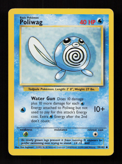 Poliwag 059/102 - Common - Base Set