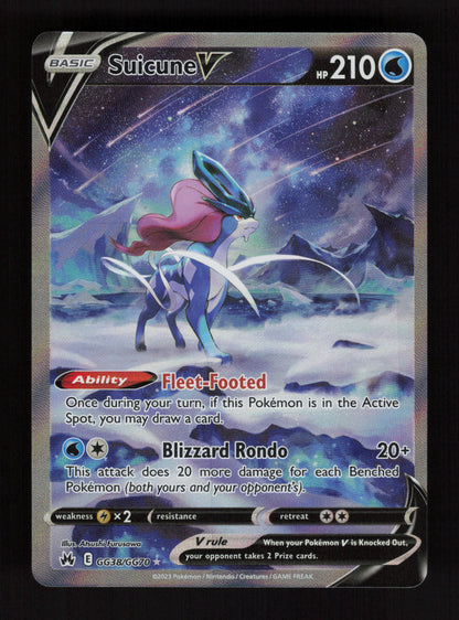 Suicune V GG38/GG70 - Ultra Rare - Crown Zenith: Galarian Gallery