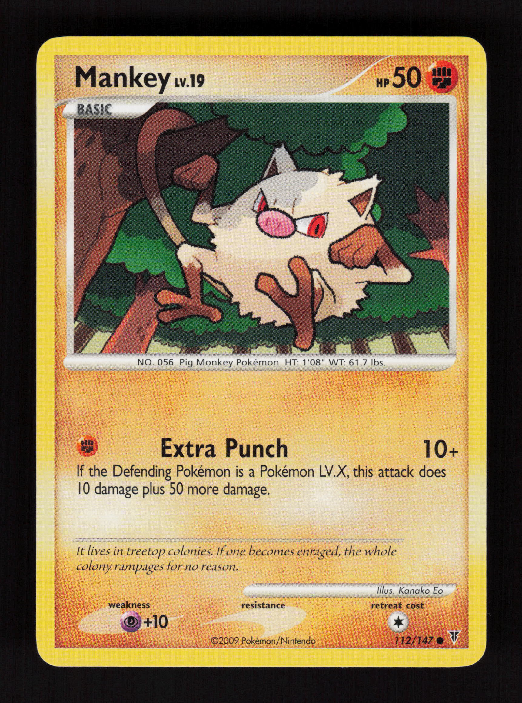 Mankey 112 - Common - Supreme Victors 