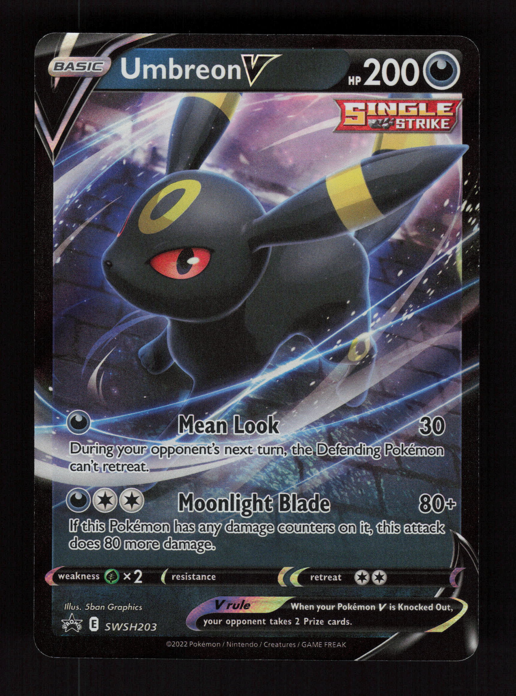 Umbreon V SWSH203 - Promo - Sword & Shield Promo Cards 