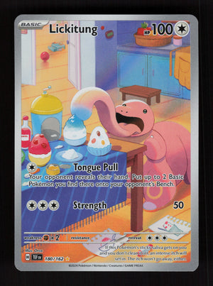 Lickitung 180/162 - Illustration Rare - SV05: Temporal Forces 