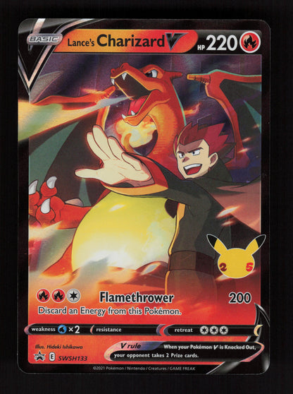 Lance's Charizard V SWSH133 - Promo - SWSH: Sword & Shield Promo Cards