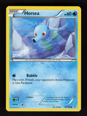 Horsea 30/160 - Common - XY - Primal Clash