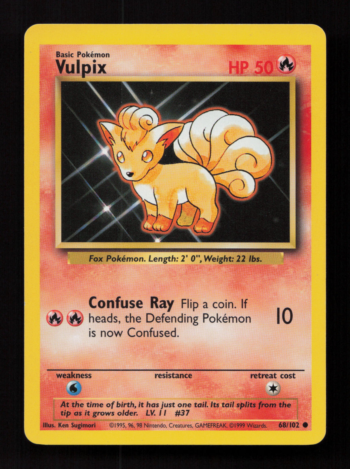 Vulpix 068/102 - Common - Base Set