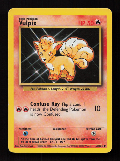 Vulpix 068/102 - Common - Base Set