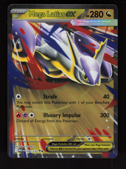 Mega Latias ex 100/132 - Double Rare - ME01: Mega Evolution 