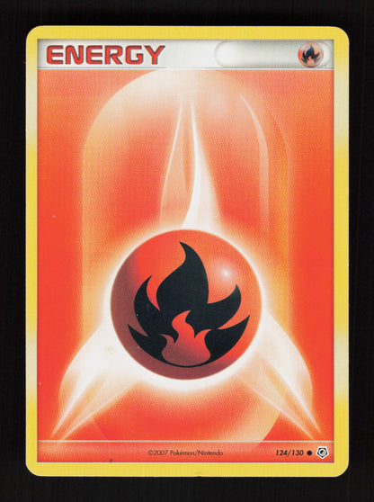 Fire Energy 124/130 - Common - Diamond and Pearl