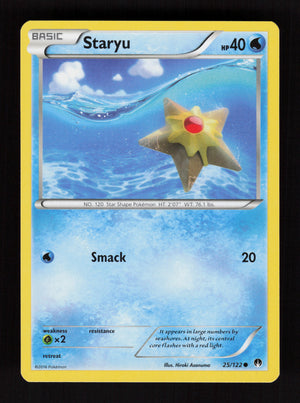 Staryu 25/122 - Common - XY - BREAKpoint