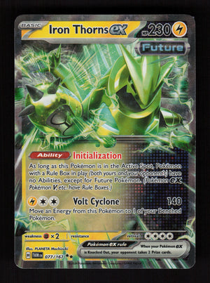 Iron Thorns ex - 077/167 - Double Rare - SV06: Twilight Masquerade