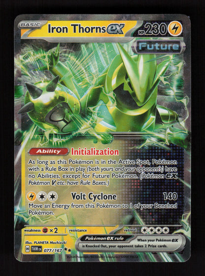 Iron Thorns ex - 077/167 - Double Rare - SV06: Twilight Masquerade