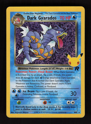 Dark Gyarados 8/82 - Classic Collection - Celebrations