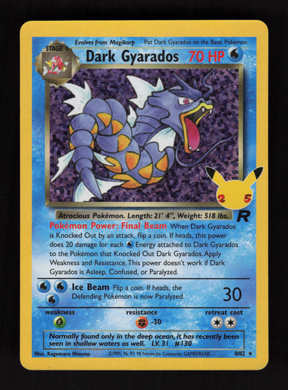 Dark Gyarados 8/82 - Classic Collection - Celebrations