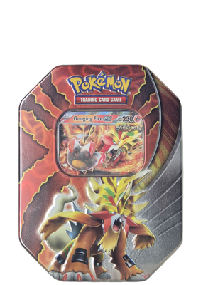 Pokémon: Gouging Fire ex – Paradox Destinies Tin 2024