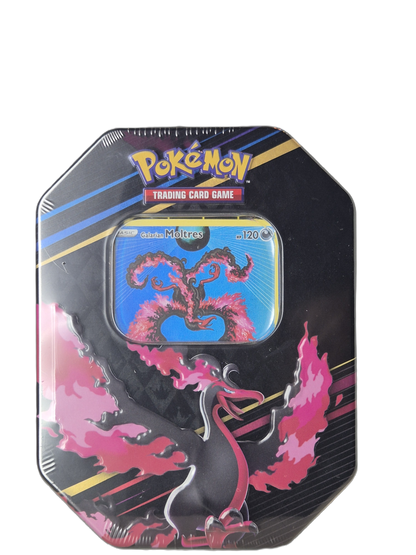 Pokémon: Galarian Moltres – Crown Zenith Tin 2023
