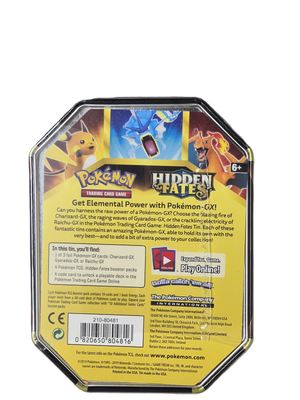 Pokémon: Raichu GX – Hidden Fates Tin 2019