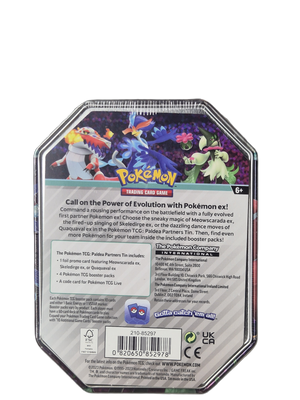 Pokémon: Quaquaval ex – Paldea Partners Tin 2023