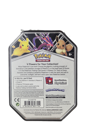 Pokémon: Pikachu V – V Powers Tin 2020
