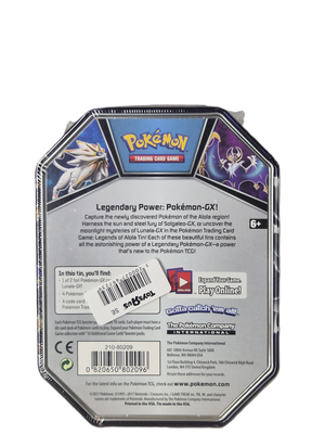 Pokémon: Lunala GX – Legends of Alola Tin 2017