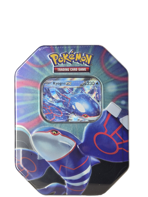 Pokémon: Kyogre ex –  Tin 2025