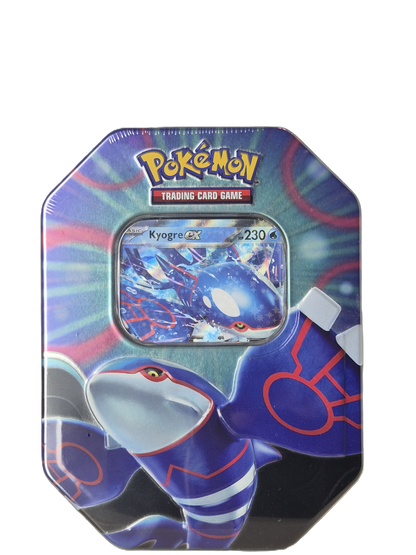Pokémon: Kyogre ex –  Tin 2025