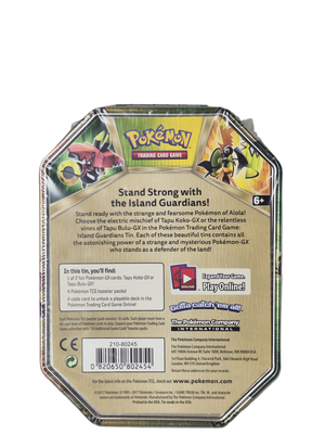 Pokémon: Tapu Koko GX – Island Guardians Tin 2017