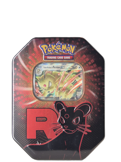 Pokémon: Team Rocket’s Persian EX – Team Rocket Tin 2025