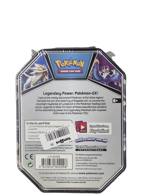 Pokémon: Solgaleo GX – Legends of Alola Tin 2017