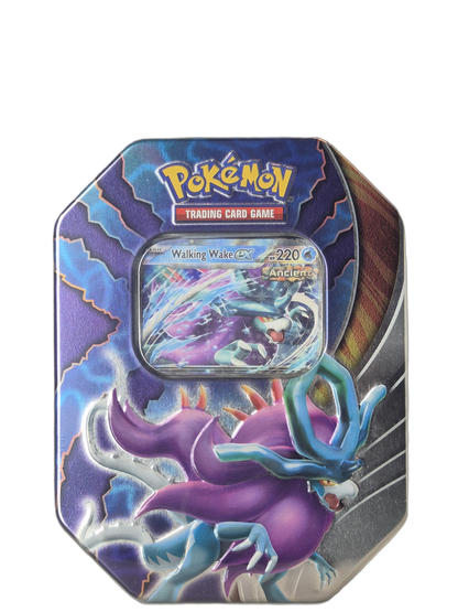 Pokémon: Walking Wake ex – Paradox Clash Tin 2024