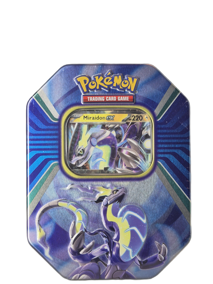 Pokémon: Miraidon ex – Paldea Legends Tin 2023