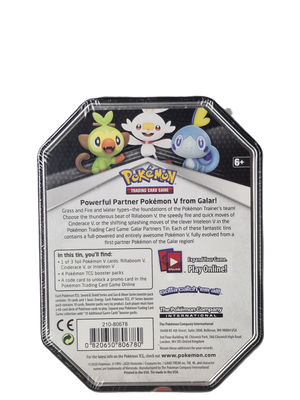 Pokémon: Rillaboom V – Galar Partners Tin 2020