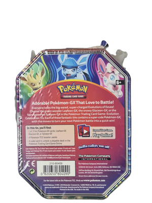 Pokémon TCG: Leafeon GX - Evolution Celebration Tin 2018