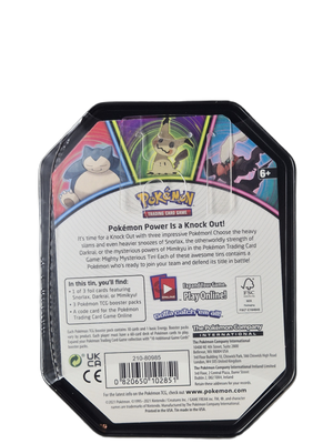 Pokémon: Snorlax – Mighty Mysterious Tin 2021